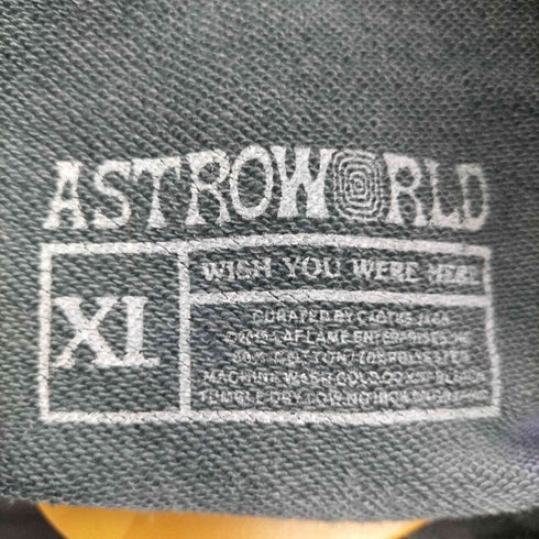 アストロワールド ASTROWORLD 2019 ツアープリントフーディー メンズ import:XL